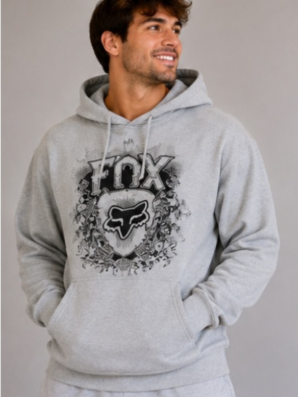 Fox hoodie size small